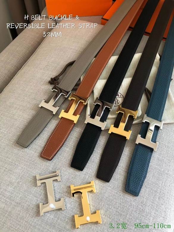 Hermes Belt 32mmX95-110cm 7D19